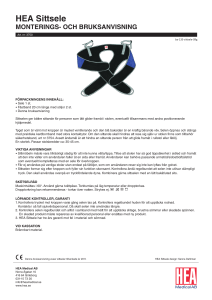 HEA Sittsele - HEA Medical AB