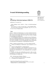 Svensk författningssamling