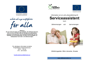 Välkomna att vara med och skapa vårt nya arbetsliv, där olikheter