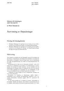 s - Riksdagens öppna data
