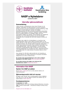 9. Vård efter självmordsförsök