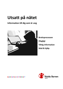 Utsatt på nätet - Rädda Barnen på Åland