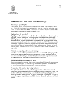 Vad händer 2017? - Länsstyrelserna