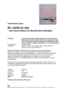 En värld av öar