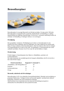 Bensodiazepiner - Stiftelsen Choice
