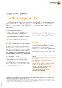 Investeringssparkonto