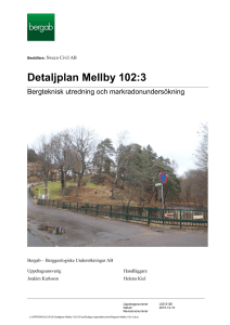 Detaljplan Mellby 102:3