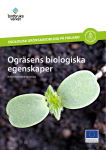 Ogräsens biologiska egenskaper