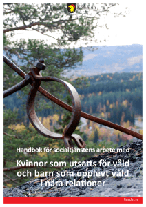 Handbok - Kvinnor som utsatts för våld