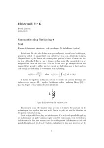Elektronik för D
