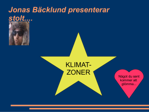 Klimatområden