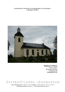 rinna kyrka - Länsstyrelserna