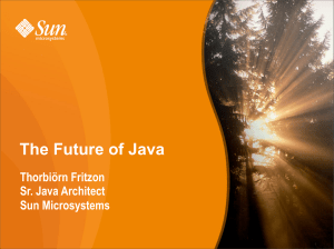 The Future of Java