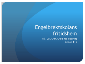 Engelbrektskolans fritidshem