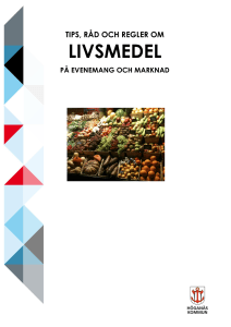 Livsmedel vid tillfälliga evenemang