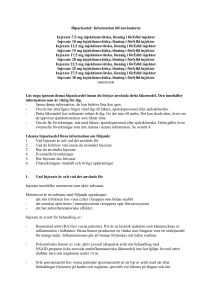 Injexate solution for injection in pre