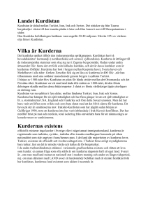 Kurdernas existens