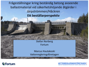 Frågeställningar kring beständig betong avseende ASR