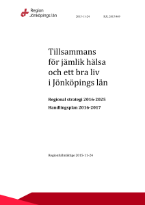 Tillsammans för jämlik hälsa och ett bra liv i