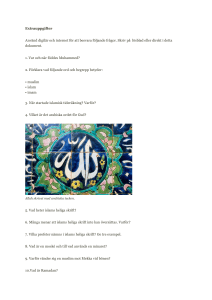 Islam - Frågor
