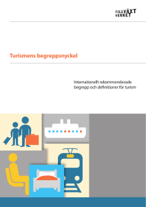 Turismens begreppsnyckel