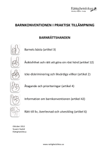 barnkonventionen i praktisk tillämpning