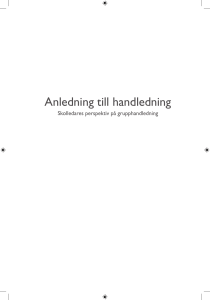 Anledning till handledning