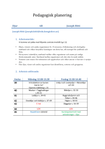 Pedagogisk planering