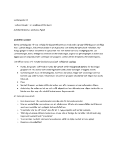 Samtalsguide till I Luthers fotspår – en resebiografi (Verbum) Av