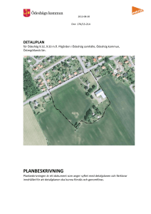 PLANBESKRIVNING - Ödeshögs kommun