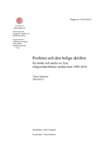 Profeten och den heliga skriften