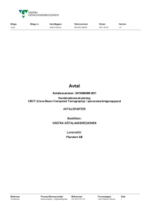 Avtal produkter utrustning - Mall