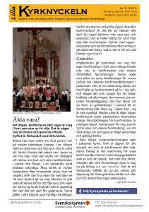 Äkta vara? - Svenska Kyrkan