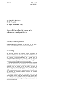S18011 - Riksdagens öppna data