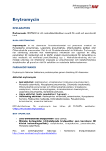 Erytromycin