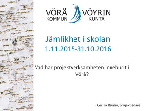 Bild 1 - Vörå kommun