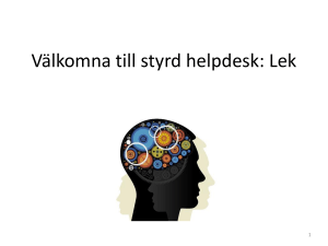 Stryd helpdesk: Lek