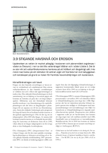 3.9 stigande havsnivå och erosion