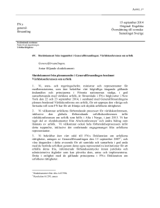 FN:s general- församling 15 september 2014 Original: Engelska