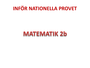 MA1202 – UPPGIFT 1