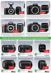 NIKON D60 18-55 VR KIt CANON EOS 1000D 18