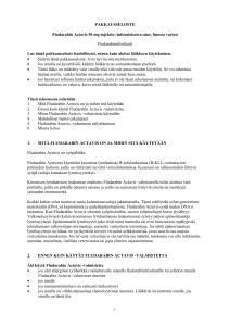 PAKKAUSSELOSTE