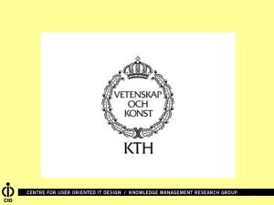 Ingen bildrubrik - the Knowledge Management Research group!