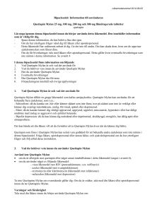 Quetiapin Mylan film-coated tablet PL