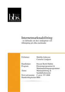 Internetmarknadsföring