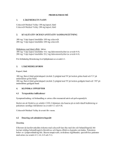 Celecoxib Medical Valley capsule, hard SmPC