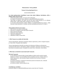 PAKKAUSSELOSTE