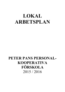 Genom att arbeta med projekt, som ett redskap, får vi en helhetssyn