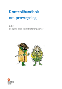 Kontrollhandbok Provtagning Del 3 Biologiska
