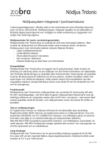 Nödljus Tridonic